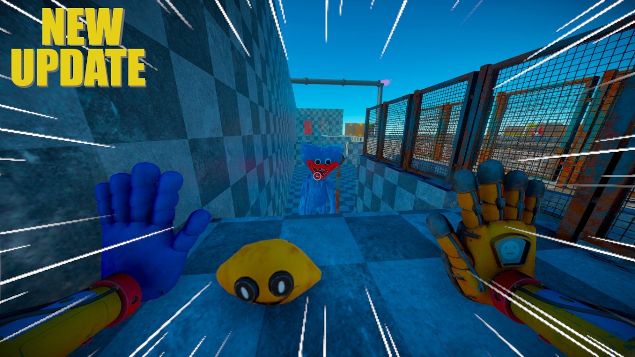 New Update GrabPackBuild (1.3) Poppy Playtime Chapter 0 - New Monster Model - Full Puzzles Map.