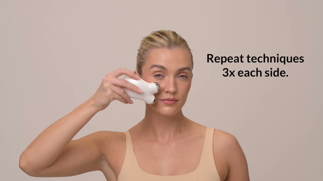 Evertone Everlift Microcurrent Facial Toning Tutorial