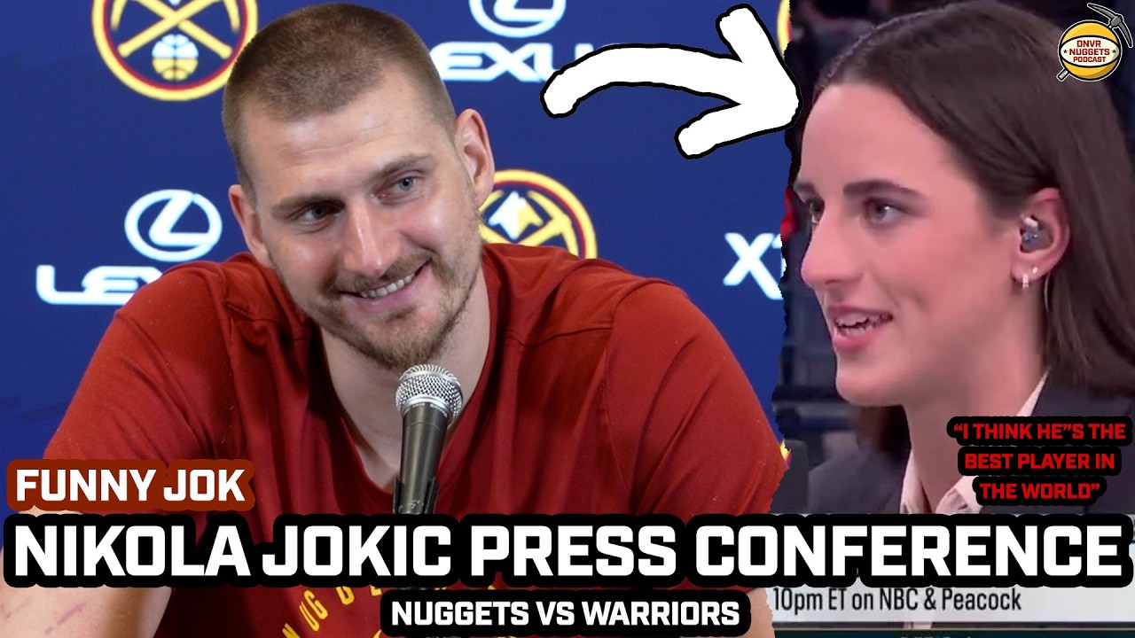 Nikola Jokic JOKES About Caitlin Clark's Comments, His 