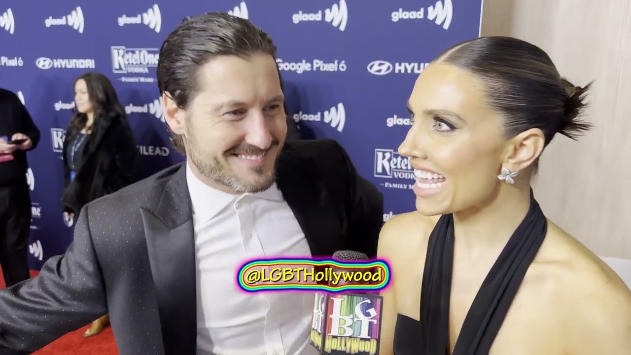 Val Chmerkovskiy & Jenna Johnson *JOJO* GLAAD | LGBT Hollywood