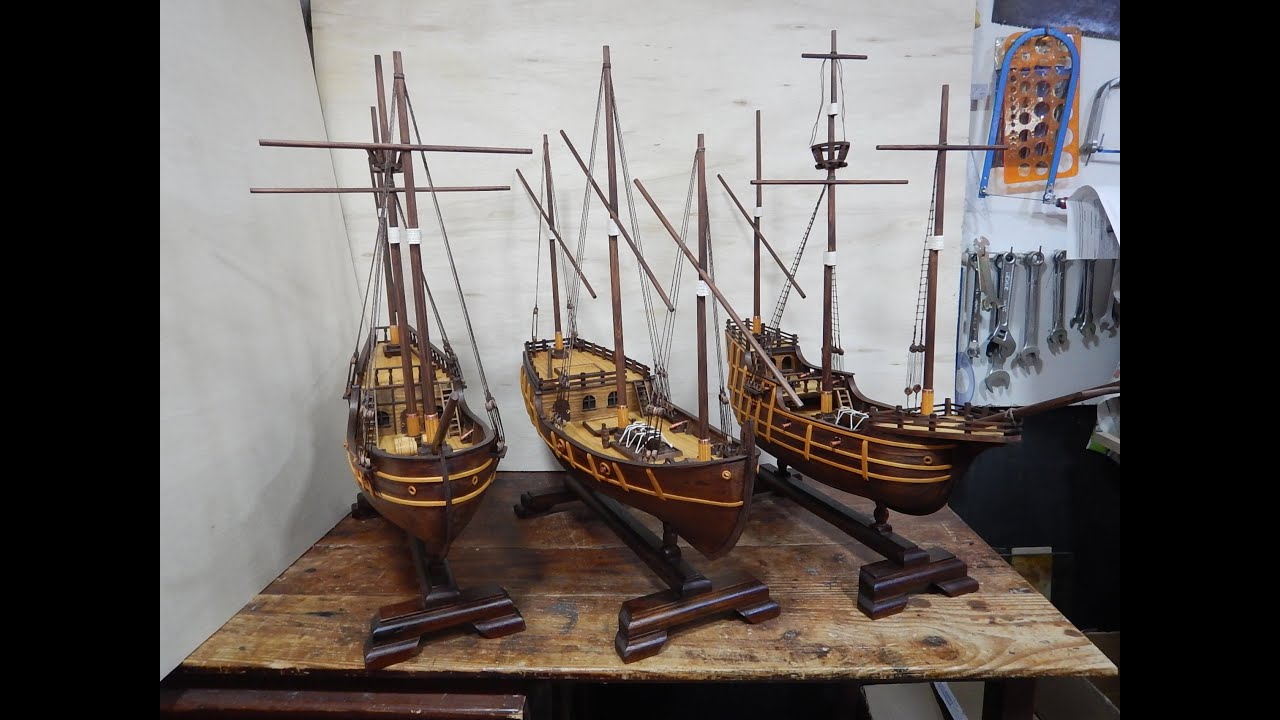 Barcos y Velas: La colección de barcos de madera terminados y en construcción disponibles.