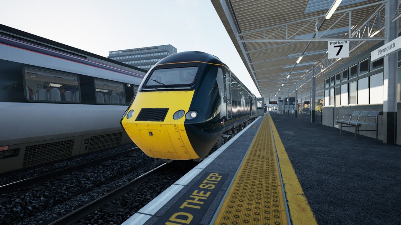 Tsw6 Plymouth to Exeter St Davids HST class 43