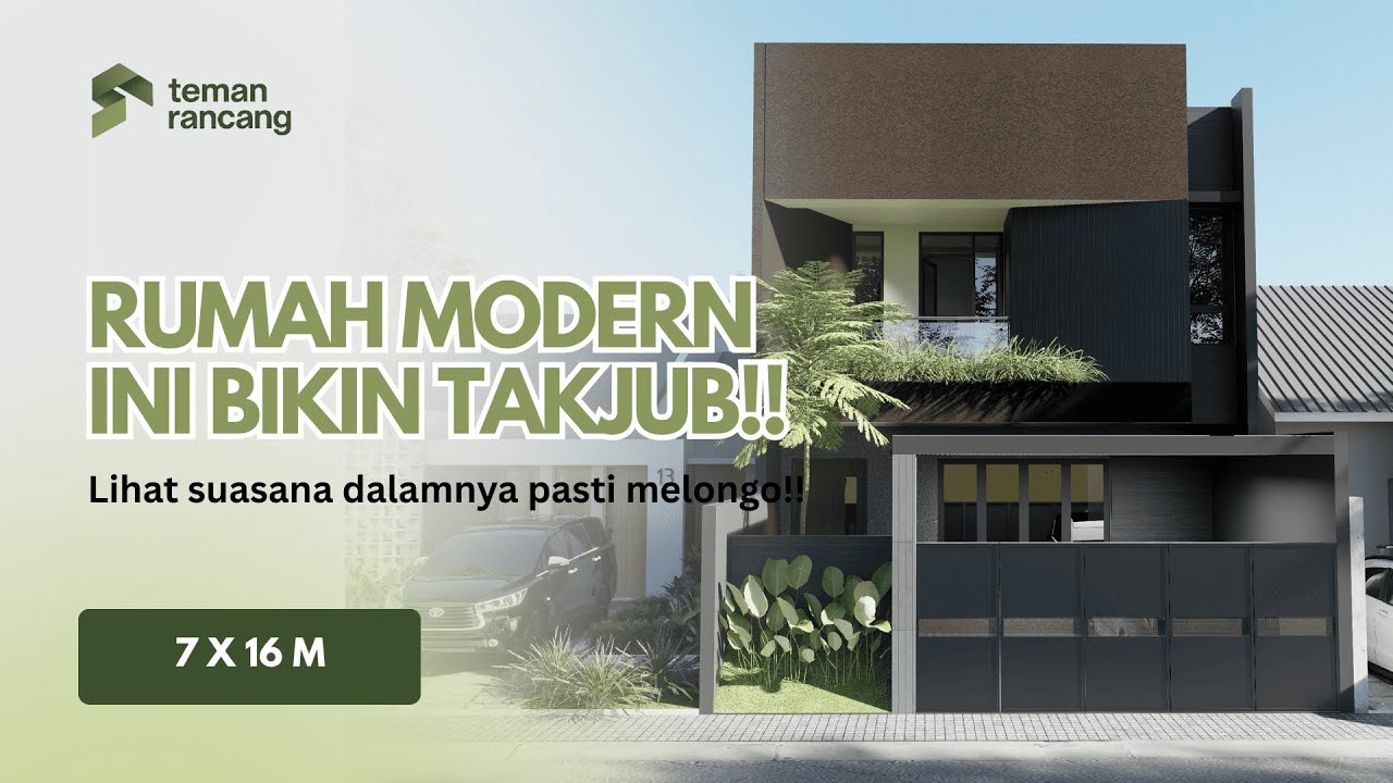 Indah Banget Suasana di Dalam Rumahnya | Rumah Modern 7x16m 2 Lantai #architecture #interiordesign