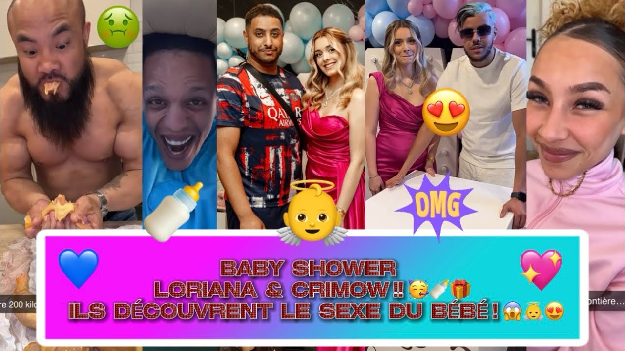 NASDAS & Co.🦅[EP.56🍿] BABY SHOWER LORIANA & CRIMOW !🥳🎁🍼• Il MANGE de la VIANDE CRU !😱🤢🥩 | 