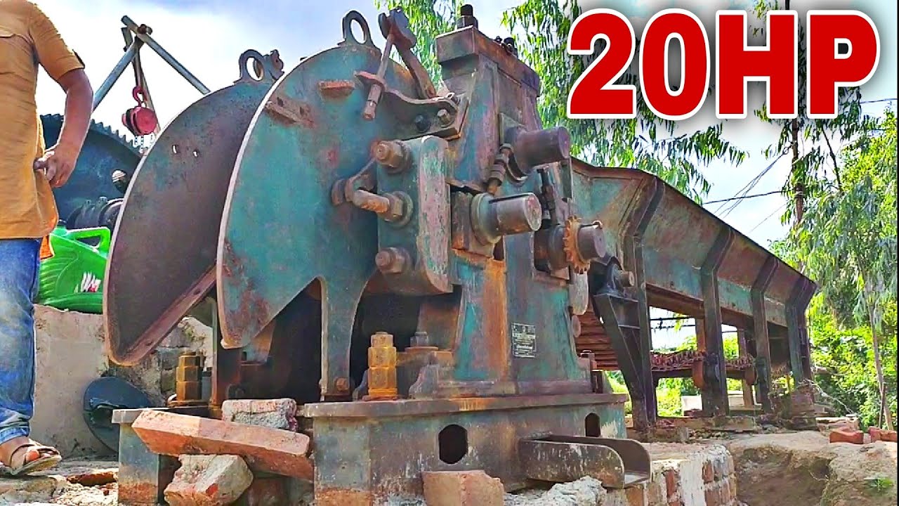 30HP Havy Dutty Ganna Crushering || Semi Automatic Sugarcane Crusher ||