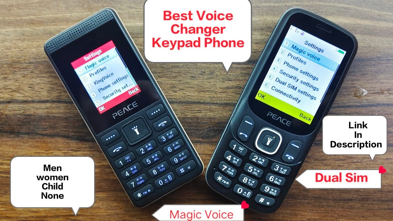 Mi2 Voice Changer mobile Vs P99 Voice Changer Keypad Phone🔋Unboxing l Price l Review l Magic Voice@
