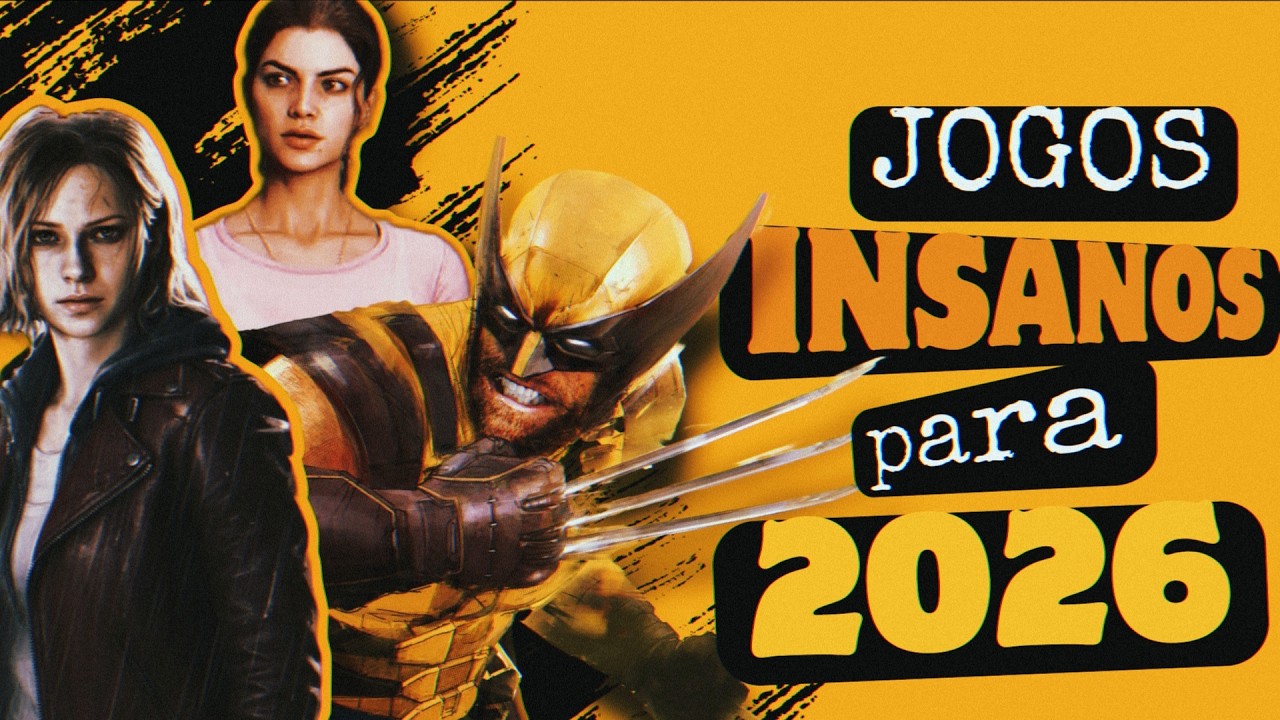 OS 5 MELHORES JOGOS para 2026