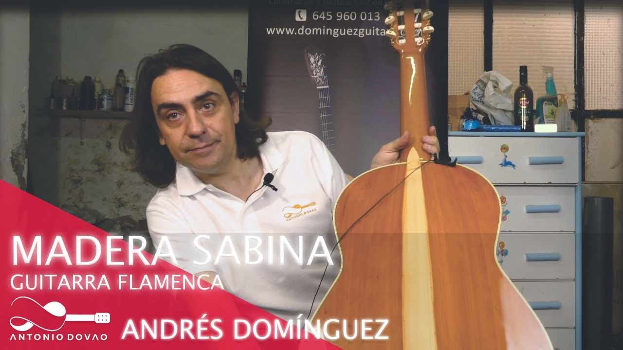 GUITARRAS FLAMENCAS. ANDRÉS DOMÍGUEZ