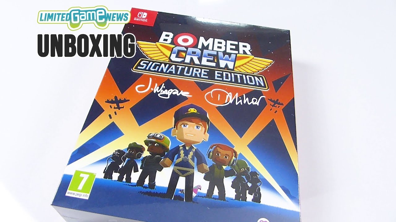 BOMBER CREW: Signature Edition Unboxing (Nintendo Switch)