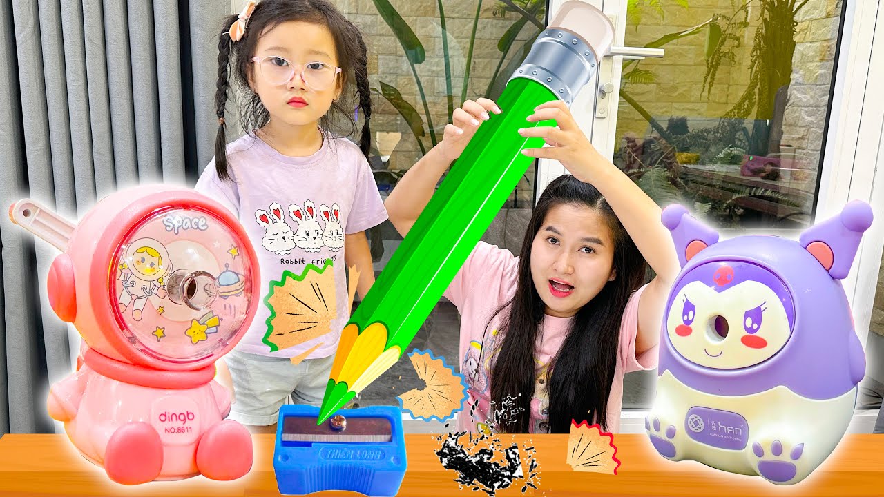 Changcady review dụng cụ học tập, gọt bút chì tự động.