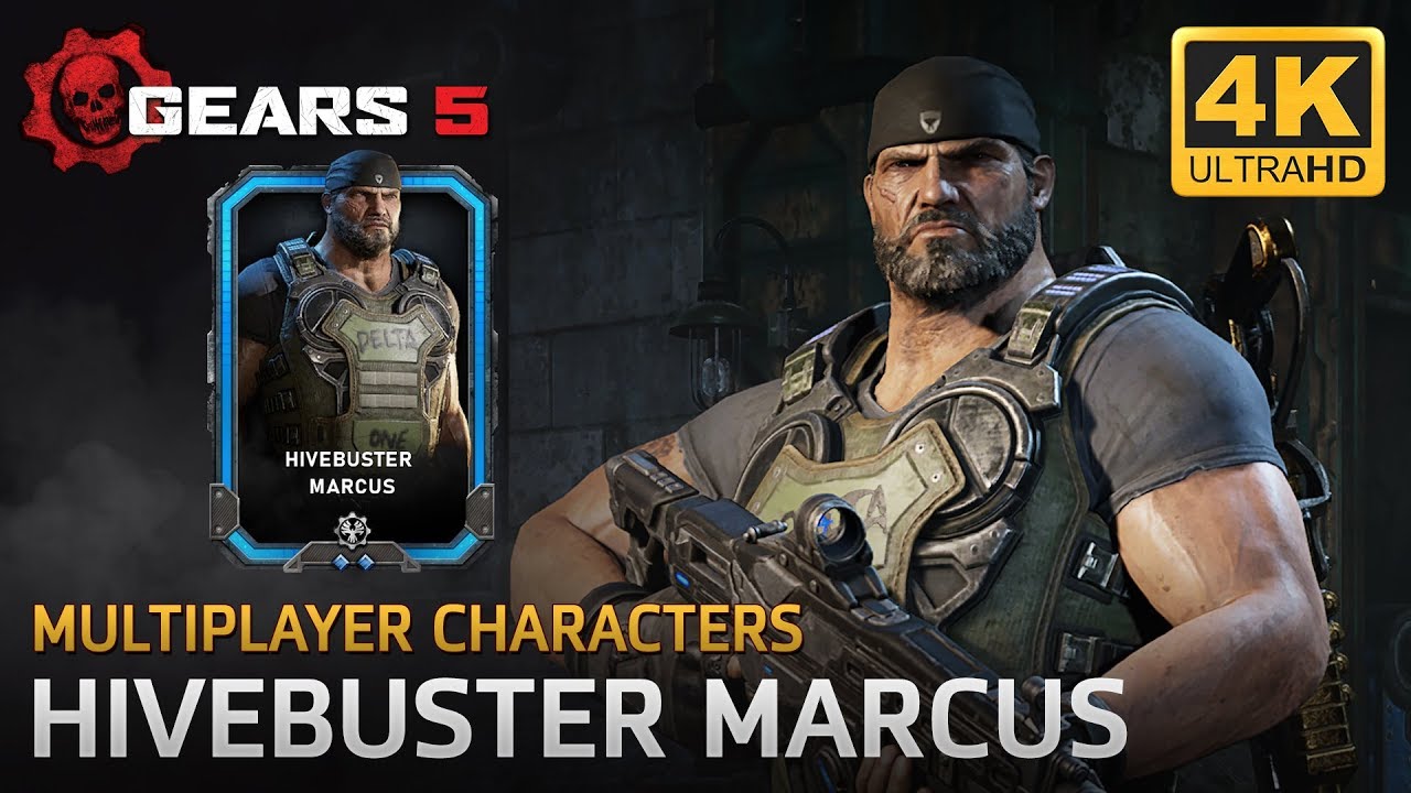 Gears 5 - Multiplayer Characters: Hivebuster Marcus