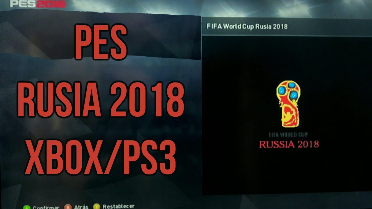 Crear Mundial Rusia 2018 - PES - SPORTS GAMES TUTORIALS