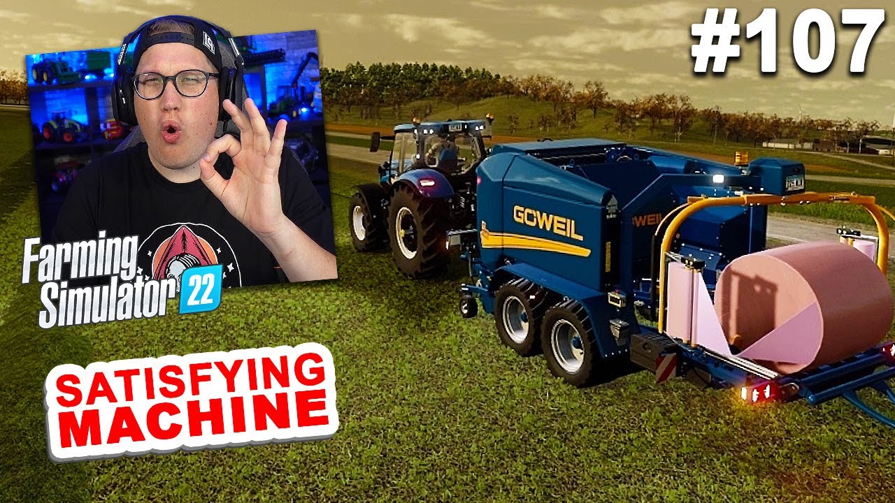 NIEUWE SATISFYING BALENPERS! // Farming Simulator 22 #107 (Nederlands)