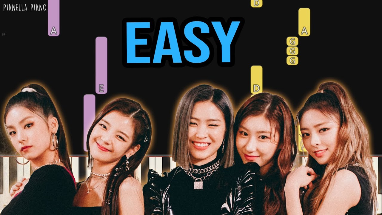 ITZY - Chesire | EASY Piano Tutorial by Pianella Piano