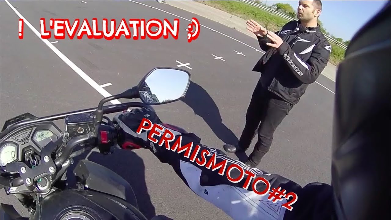 PERMISMOTO#2   L''EVALUATION ! D&eacute;pucelage Gros cube ;)