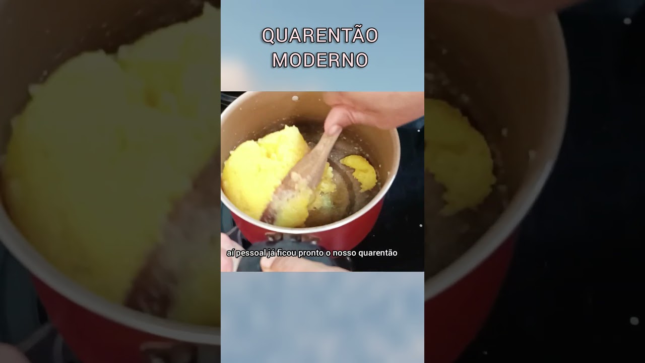 Como fazer Quarent&atilde;o Moderno da Vov&oacute; #receitas #quarentao