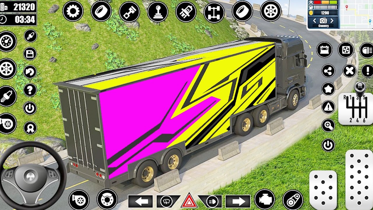 Real truck parking games 3d | Android Gameplay