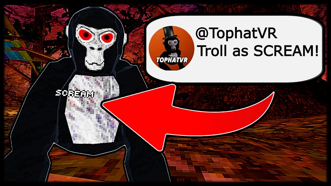 Ghost Trolling as YOUR Suggestions in Gorilla Tag… (kid cried)