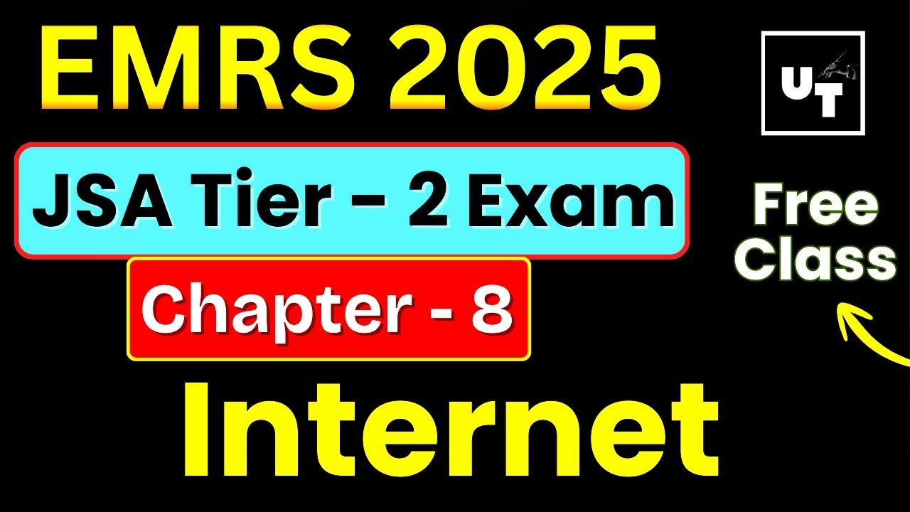 EMRS JSA Tier 2 2025 | Internet Chapter One Shot | Computer Class
