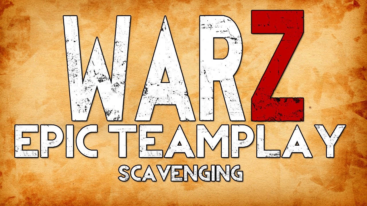 EPIC WarZ Team Gameplay - 'Tactical' Scavenging for food