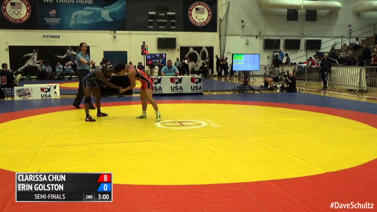 48 Semi-Finals - Clarissa Chun (United States) vs. Erin Golston (United States)