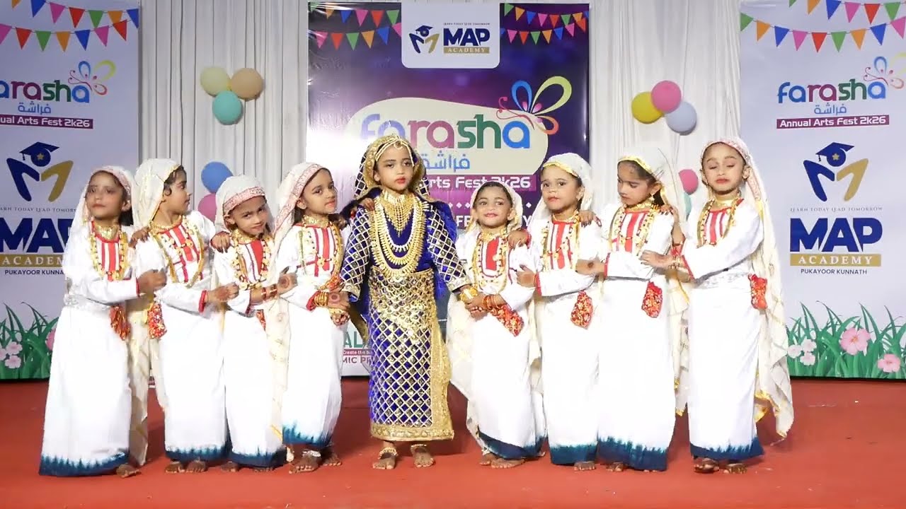 മൊഞ്ചേറും മണവാട്ടിയും തോഴിമാരും സദസ്സിനെ ഇളക്കി മറിച്ച മനോഹരമായ ഒപ്പന #school #Artsfest#preschool 