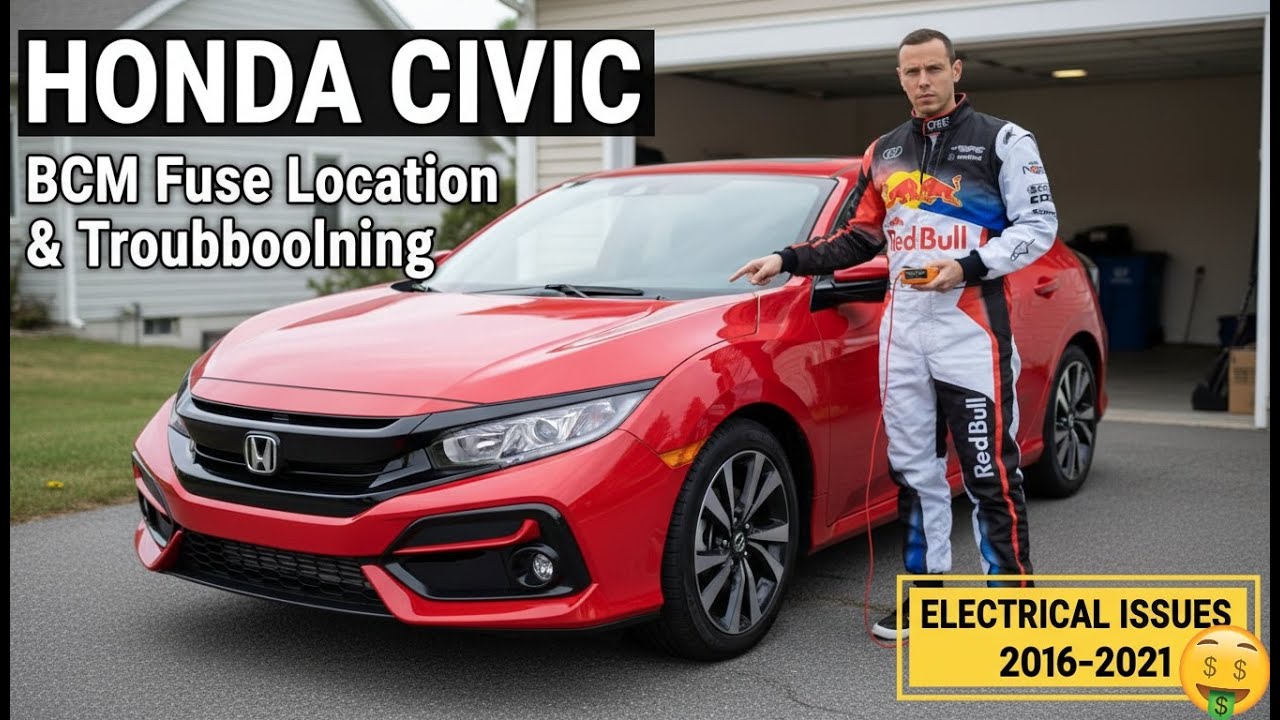 HONDA CIVIC BCM (Body Control Module) Fuse Location & Troubleshooting (Electrical Issues 2016-2021)