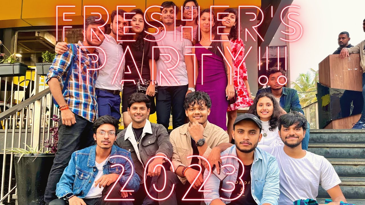 ⚡️FRESHER'S PARTY 2023🍾🥂🥳 || JSSATE Bangalore || Aman Singh Vlogs!!