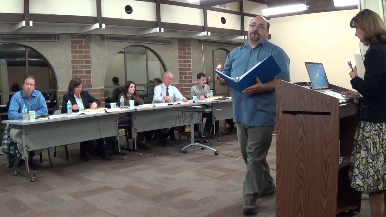 Orinda School Board Meeting: January 13, 2014