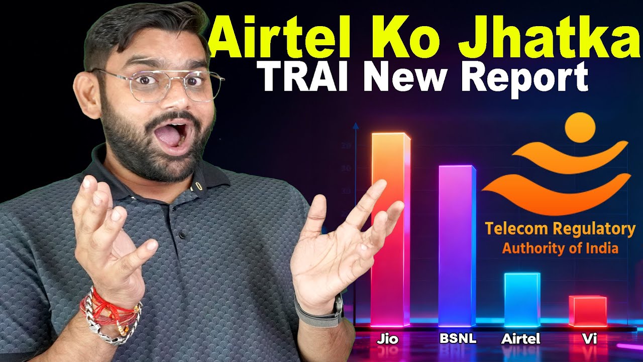 Airtel की सांसें अटकी, Vi की दुकान बंद? TRAI September 2025 Report Analysis!