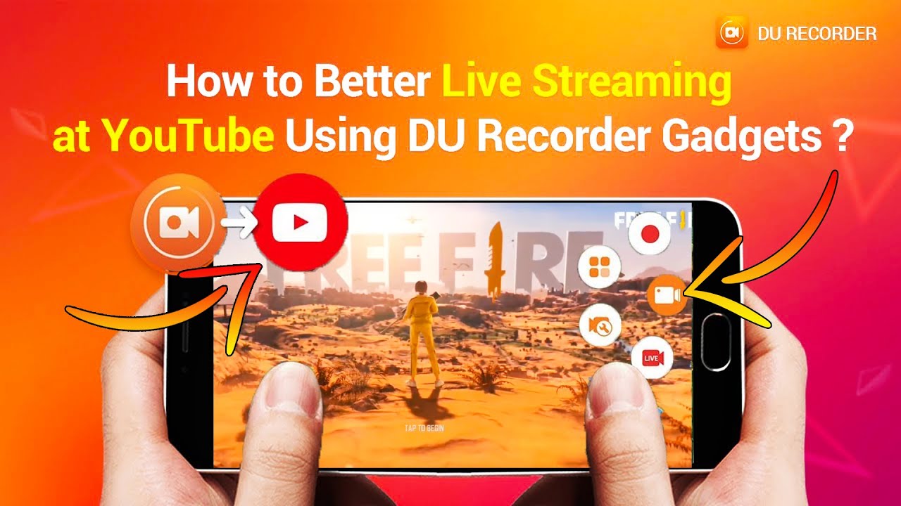 How to Live steam on YouTube using DU Recorder Bangla | ring ID ref