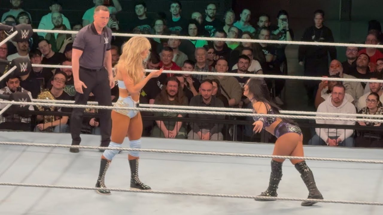 Roxanne Perez vs Maxxine Dupri FULL MATCH - #WWE Live Brussels Jan. 20, 2026