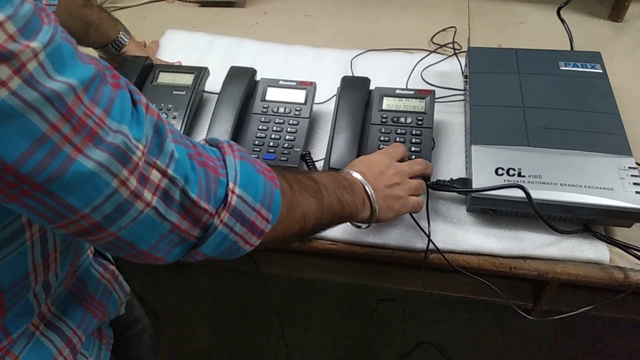 CCL EPABX SYSTEM 416S INSTALLATION PROCDURE