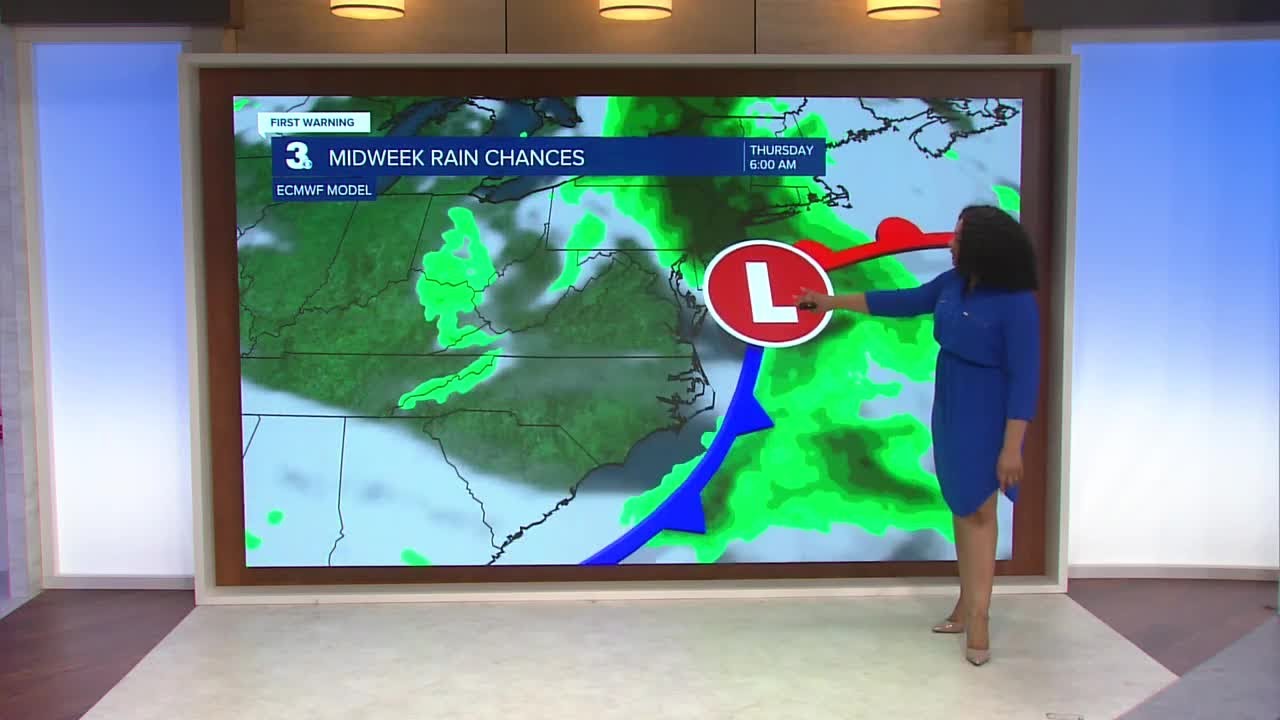 Прогноз погоды: Ночью облачность рассеется, в середине недели возможны дополнительные осадки.