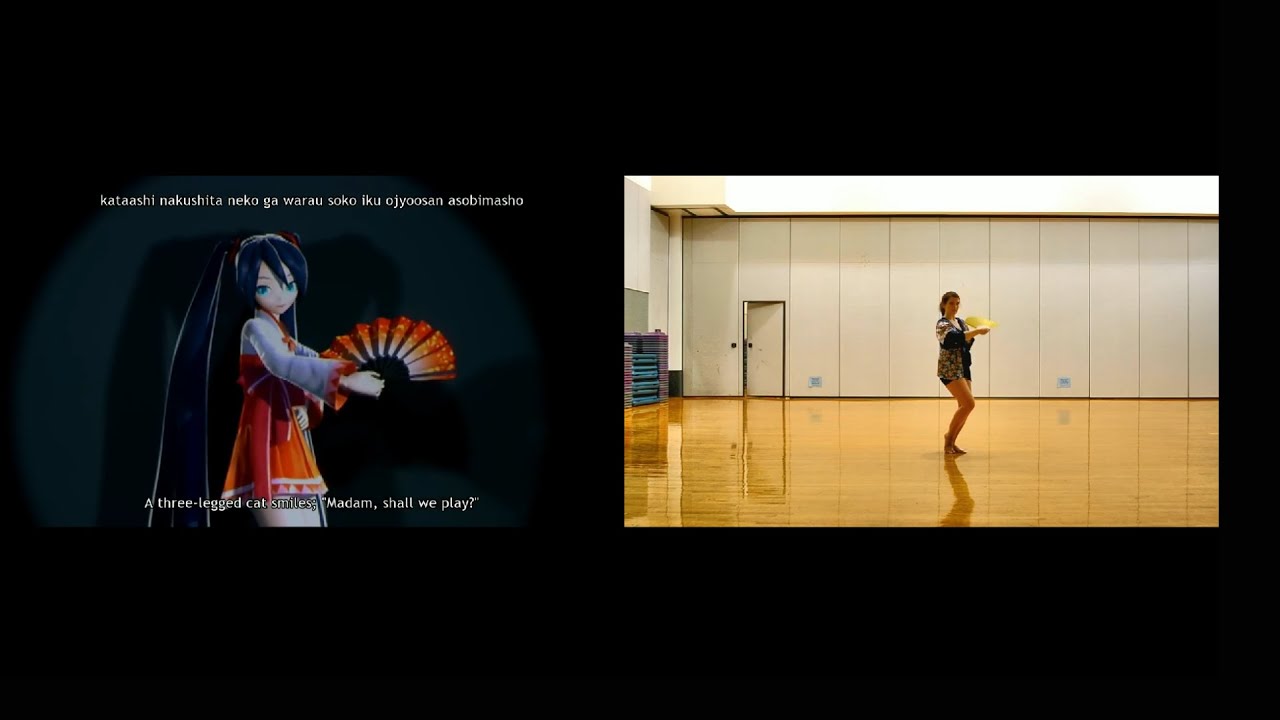 Mirror Hatsune Miku dance: Hold, Release; Rakshasa and Carcasses