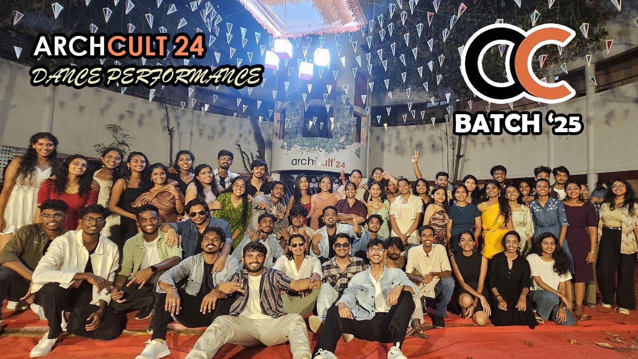 NIT Trichy Architecture Batch '25 | Archcult '24 | Dance Performance