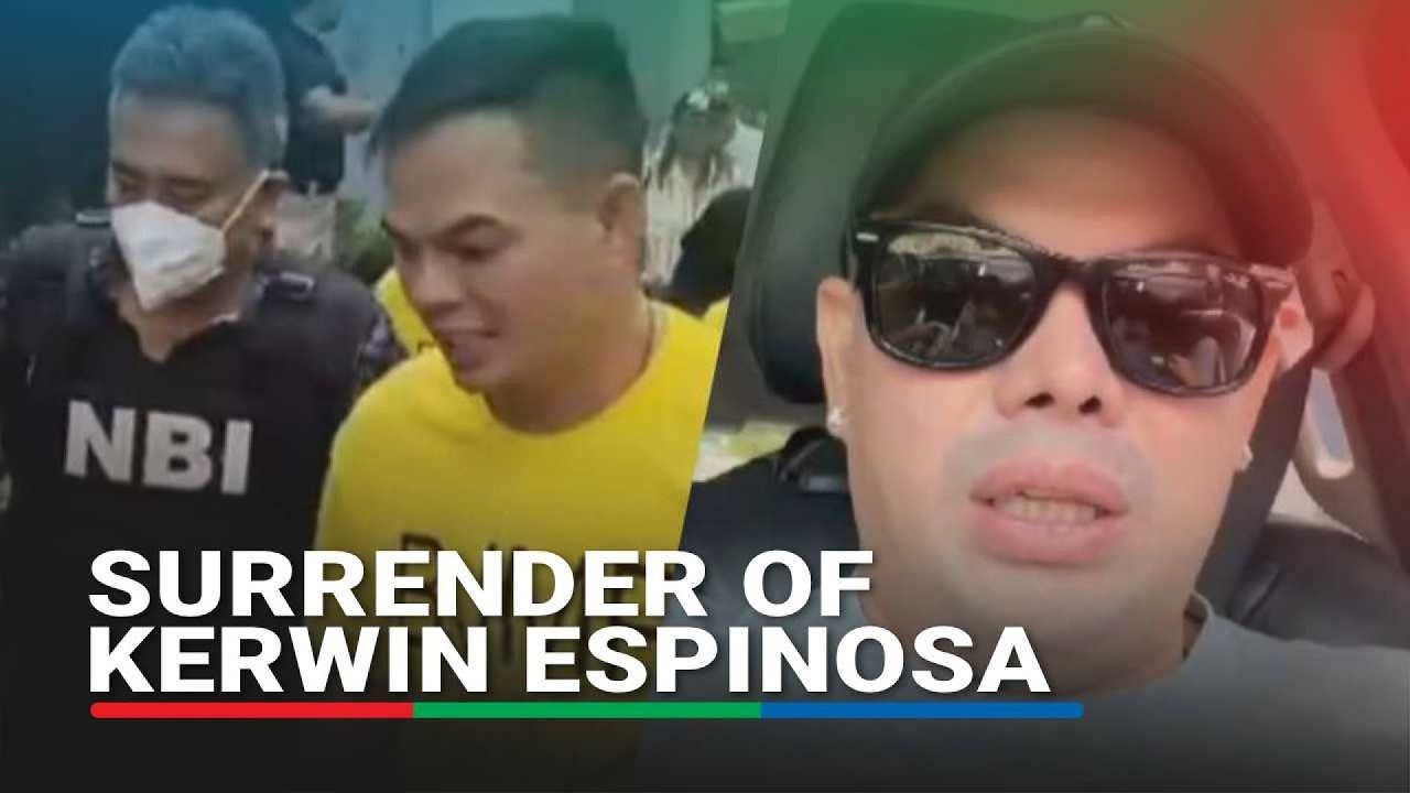 Kerwin Espinosa, other co-accused in murder case surrender to NBI