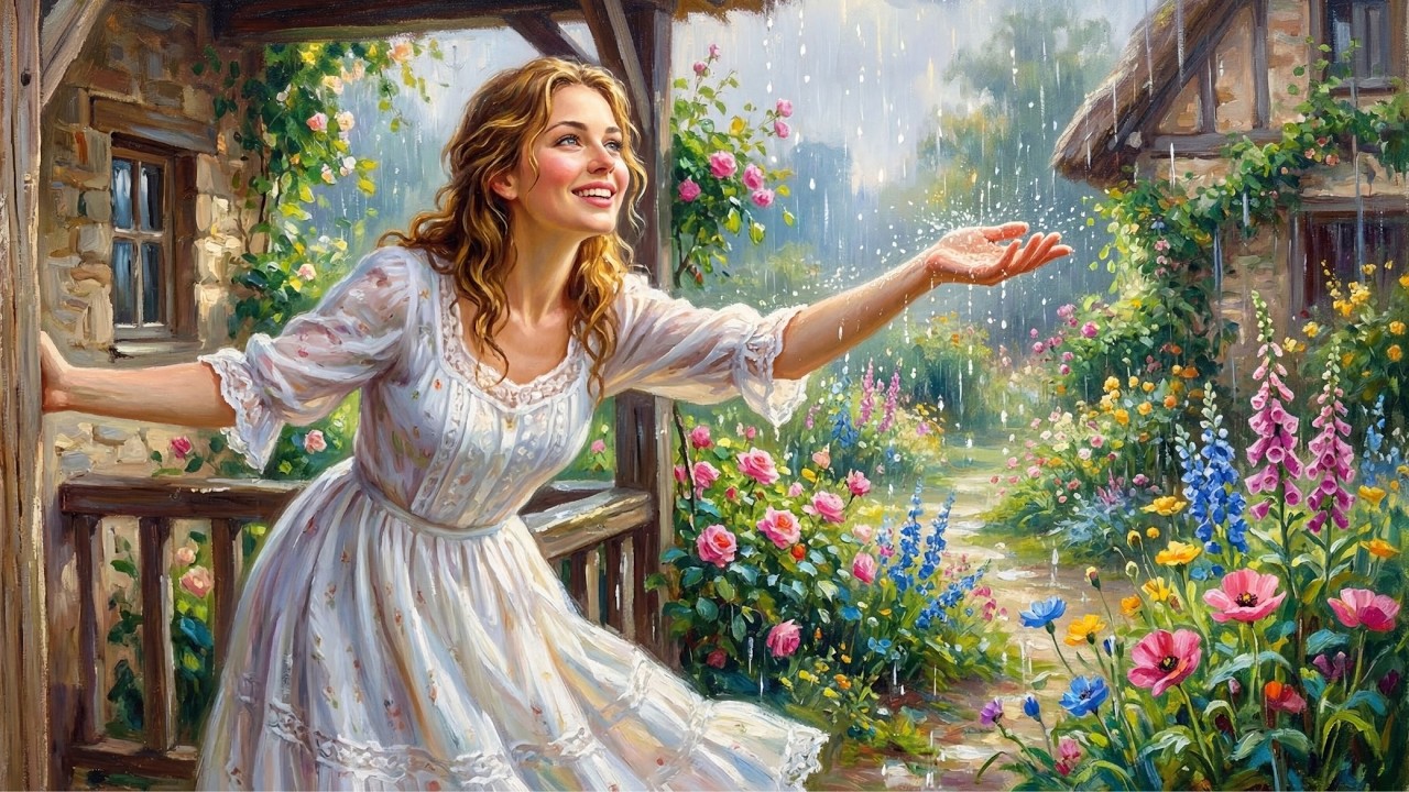 One Quiet Rainy Day in an English Village ☔ | Cozy Countryside Life I Visual Poem