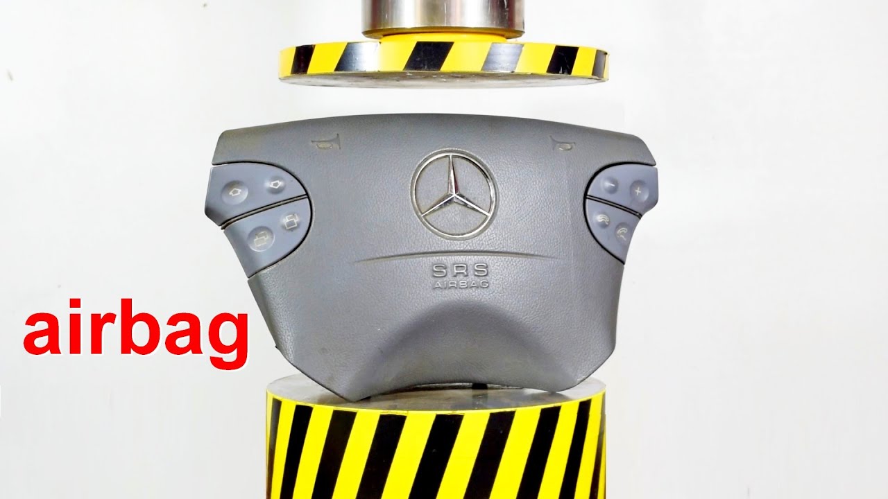 HYDRAULIC PRESS VS AIRBAG