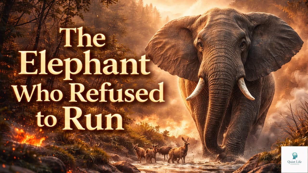 The Elephant Who Refused to Run | A Quiet Life Lesson