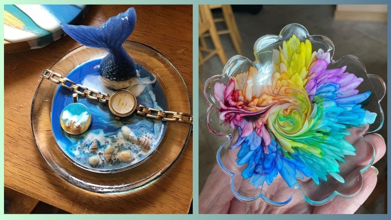Resin art  ideas for beginners