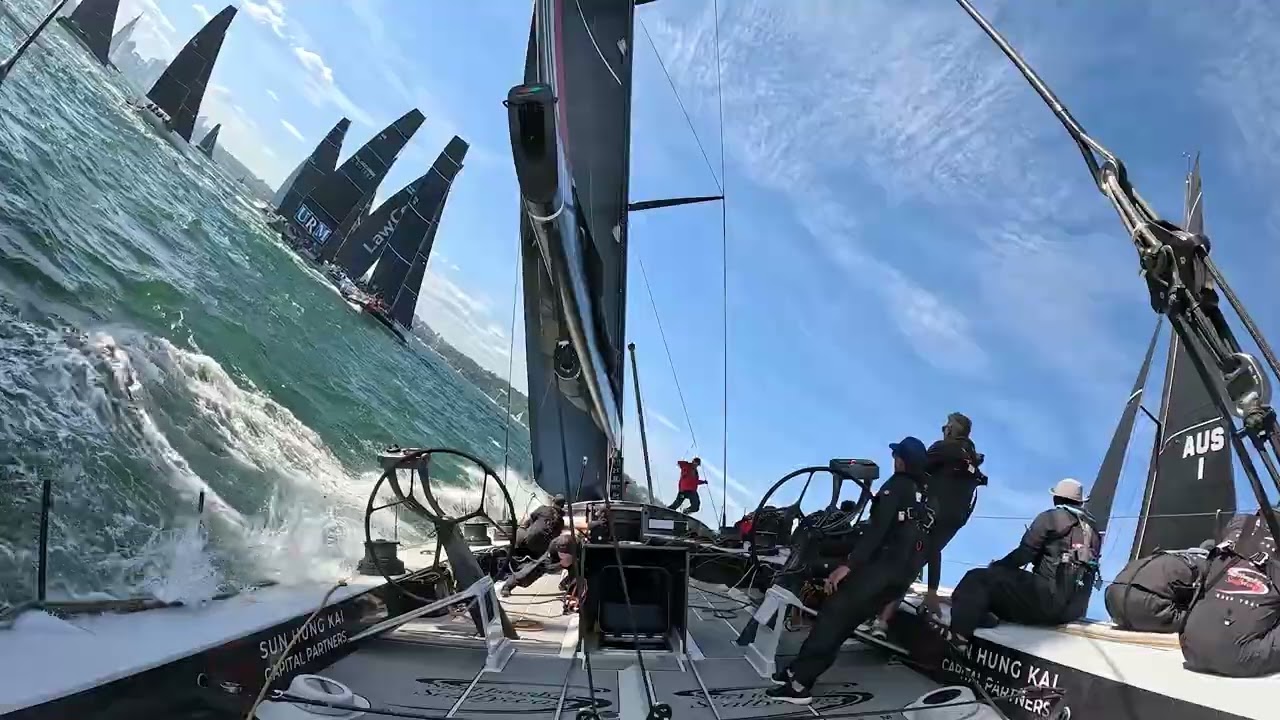 Cabbage Tree Island Race Start