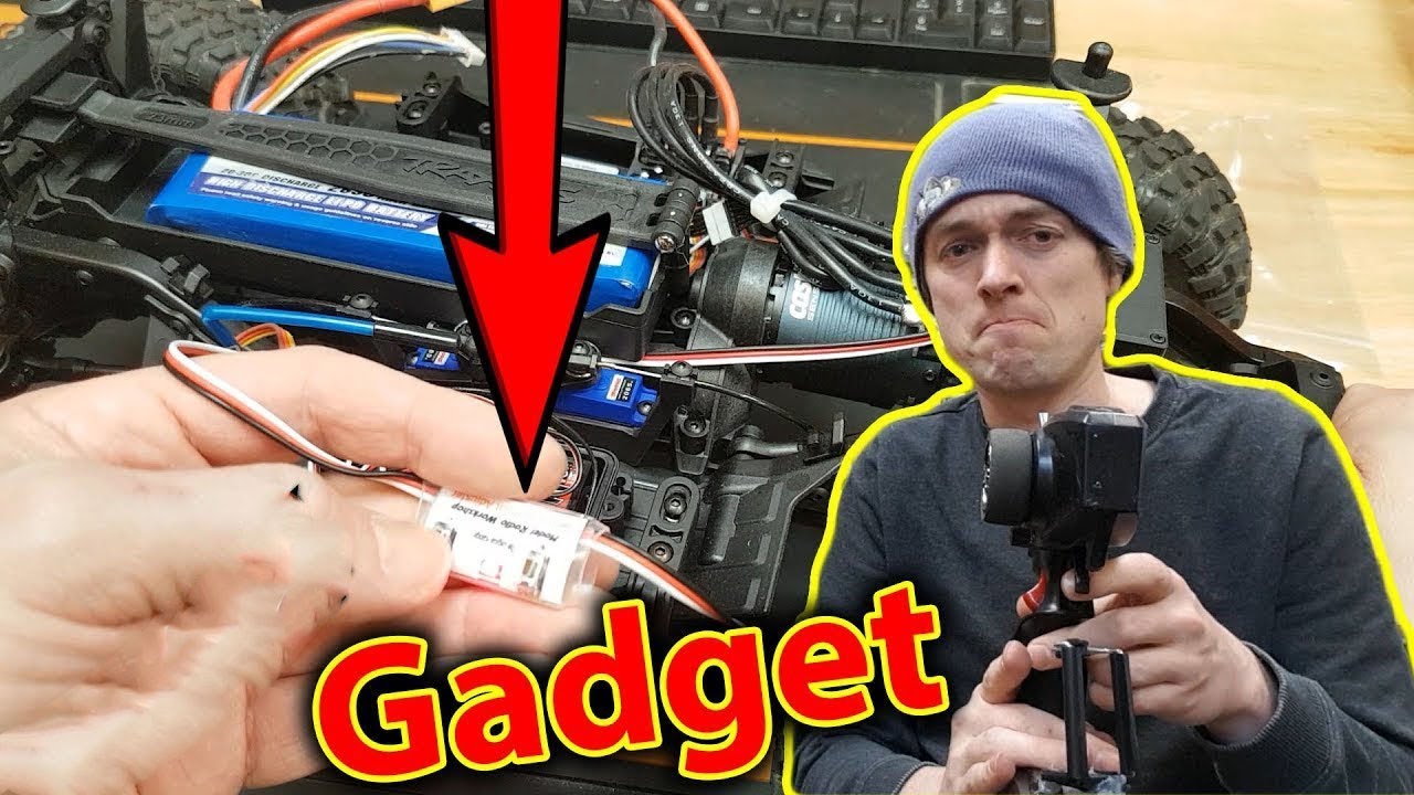 Gadget for Traxxas TRX 4 and Castle Mamba X - Will it work?