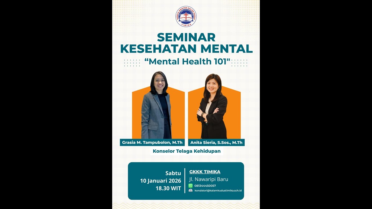 Live Streaming Pembinaan Jemaat Gereja Kristen Kalam Kudus Timika, 10 Januari 2026
