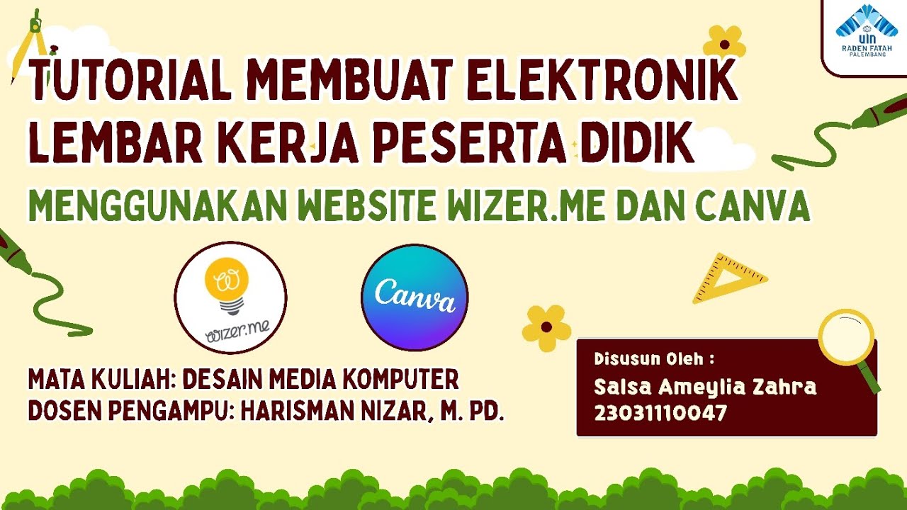 Tutorial Membuat E-LKPD Menggunakan Wizer.me dan Canva