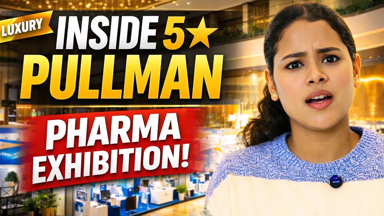 Inside Pullman Aerocity Five-Star Hotel | Pharma Exhibition | Khushi Vibes Vlogs