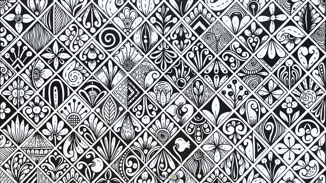 113 Zentangle Patterns || 113 Doodle Patterns || 113 Zendoodle Patterns