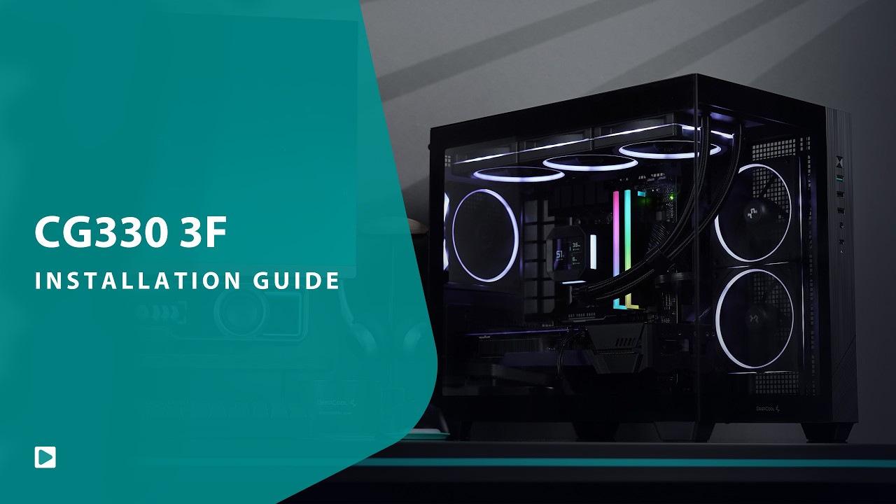 [Installation Guide] DeepCool CG330 3F Panoramic Micro-ATX Case