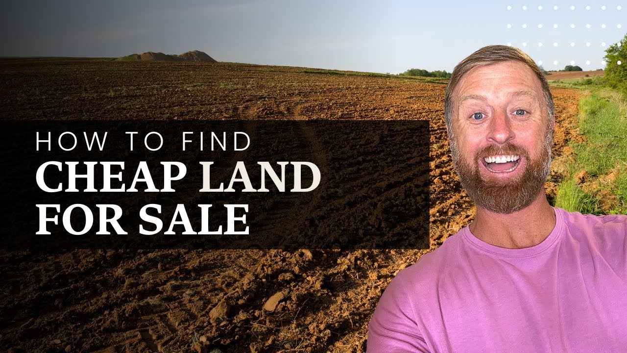 How to Find Land for Sale Well Below the Market Rate