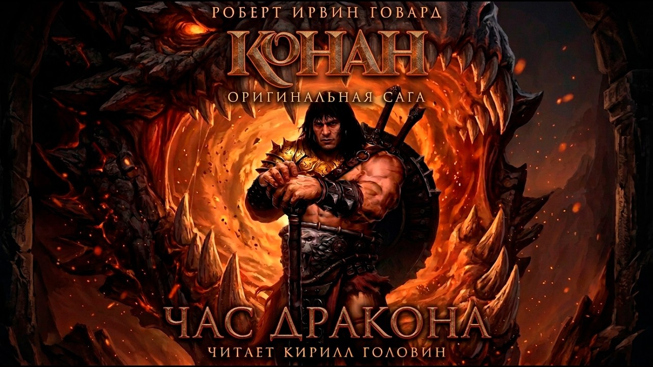 КОНАН | ЧАС ДРАКОНА | РОБЕРТ ИРВИН ГОВАРД | ГЕРОИЧЕСКОЕ ФЭНТЕЗИ | АУДИОКНИГА | ЧИТАЕТ КИРИЛЛ ГОЛОВИН
